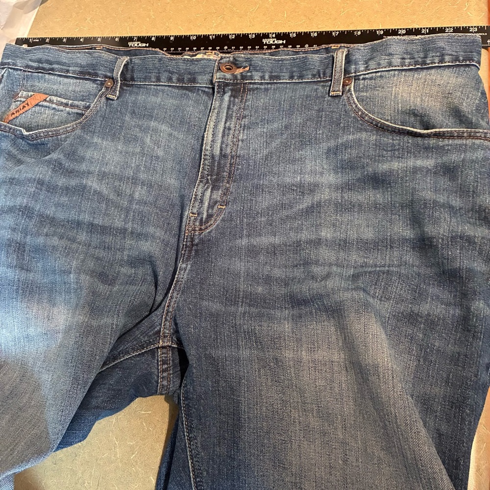Ariat Legacy M4 Relaxed Boot Cut Men's Jeans**ALTERED**READ - Picture 10 of 16